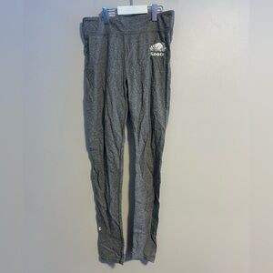 Roots girls 11/12 Charcoal Grey Leggings